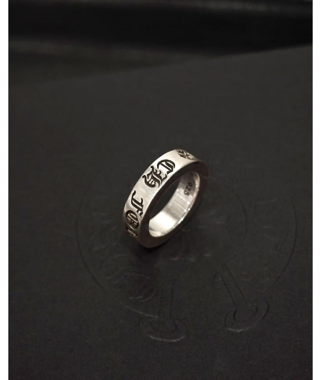 CHROME HEARTS Серебряное серебряное кольцо, фото 3