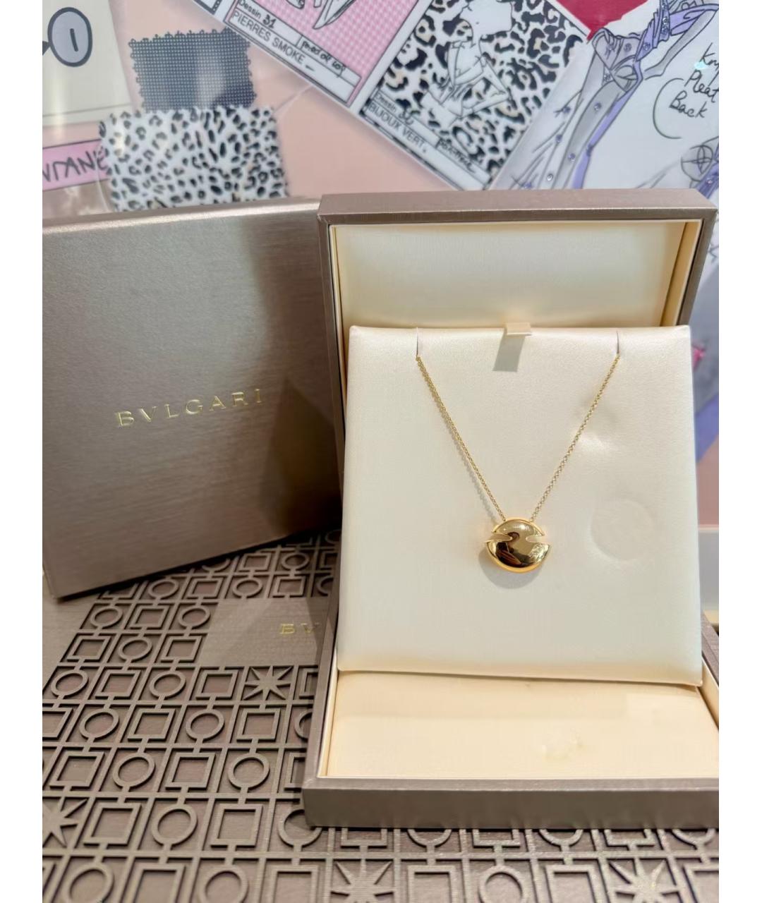 BVLGARI Золотое колье, фото 2