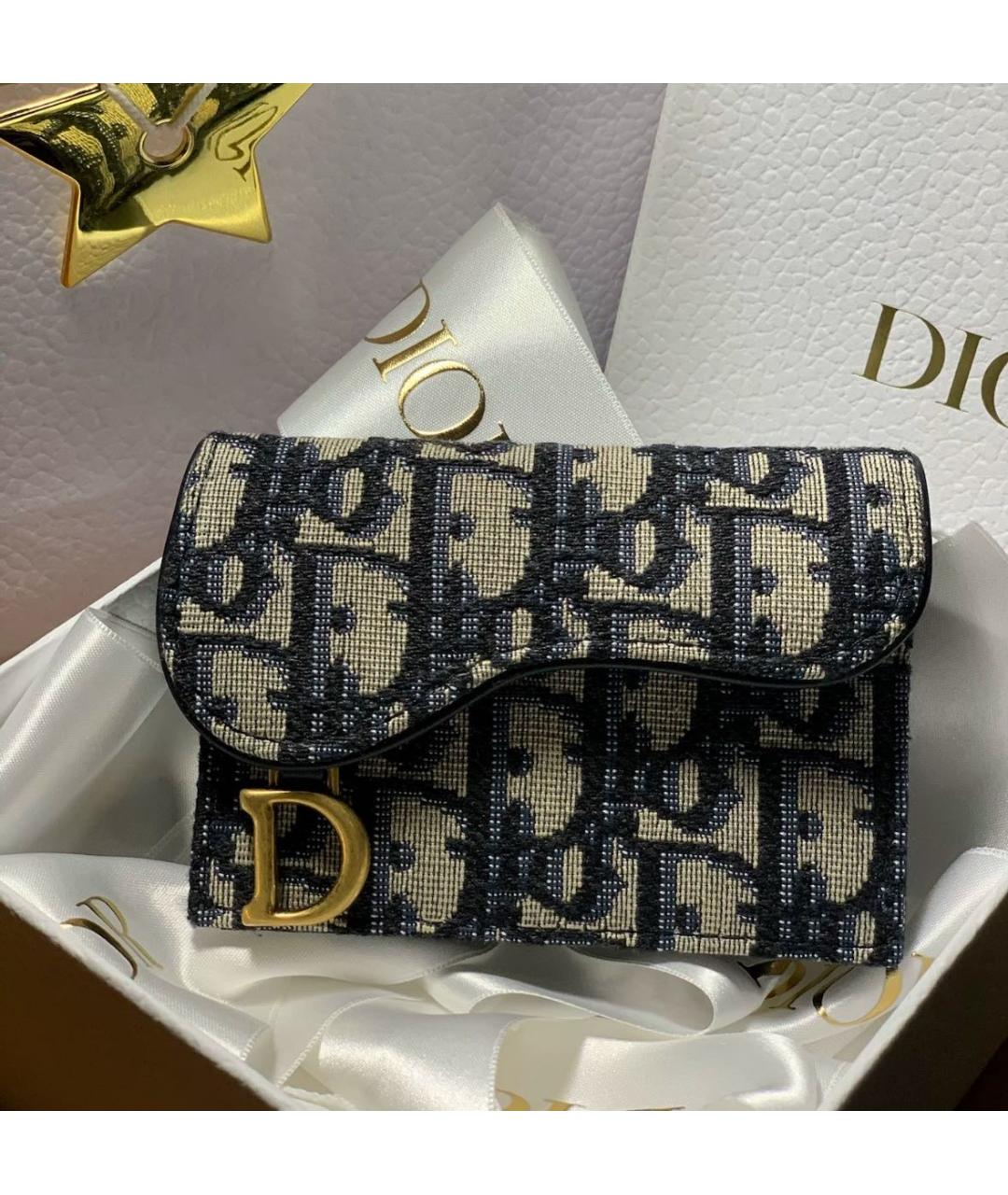 CHRISTIAN DIOR Жаккардовая сумка через плечо, фото 4