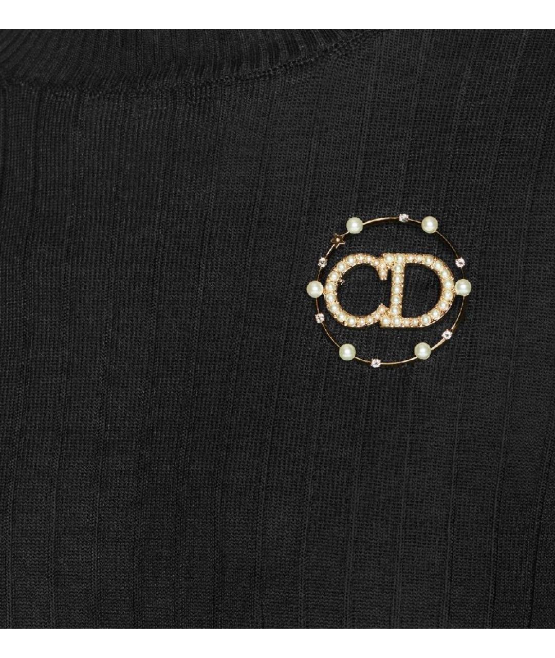 CHRISTIAN DIOR Золотая металлическая булавка / брошь, фото 5
