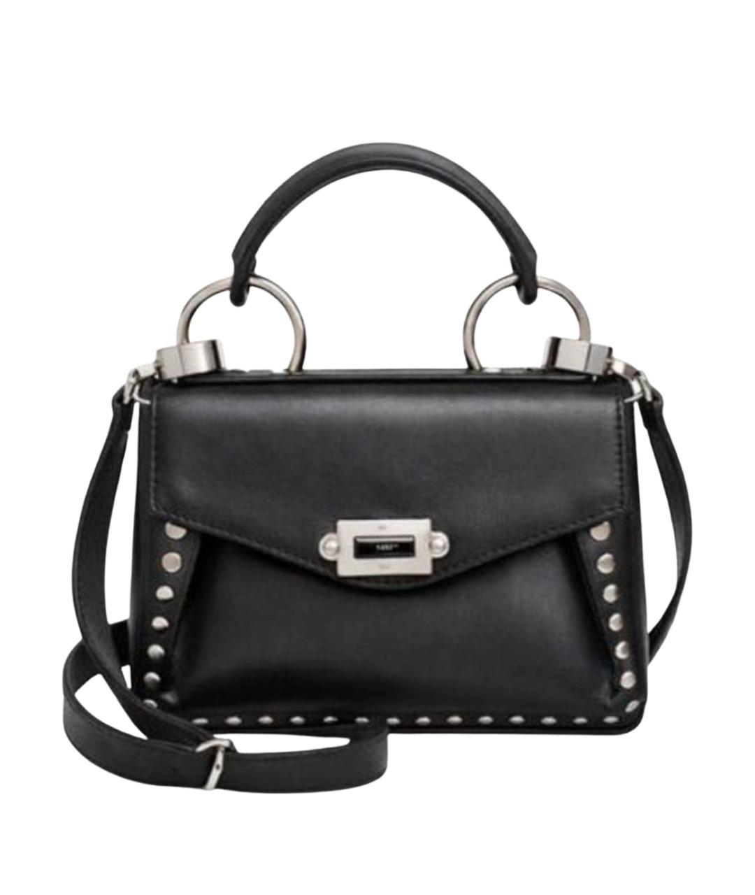 PROENZA SCHOULER Черная кожаная сумка через плечо, фото 1