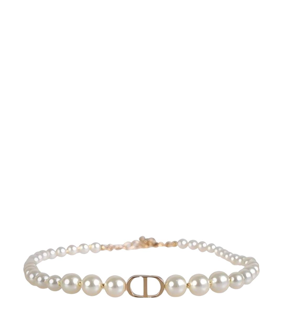 CHRISTIAN DIOR Белое колье, фото 1