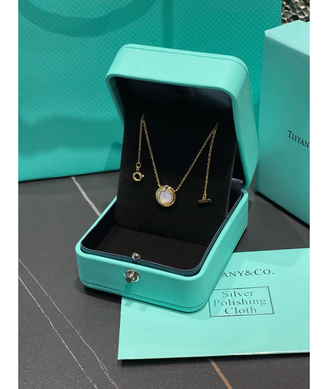 TIFFANY&CO Белое колье из желтого золота, фото 4