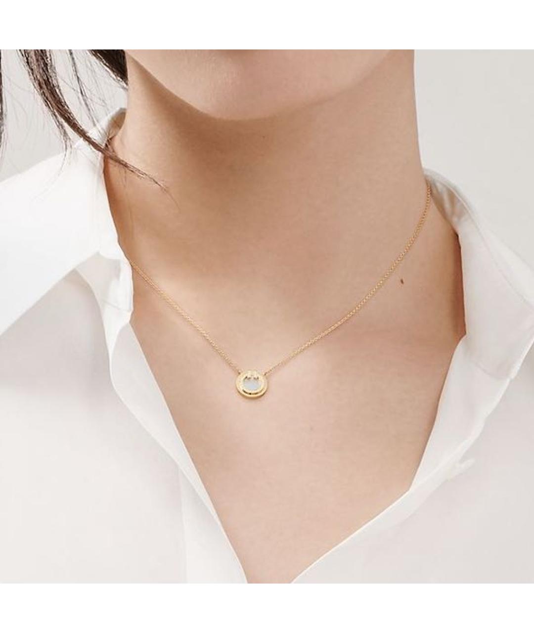 TIFFANY&CO Белое колье из желтого золота, фото 7