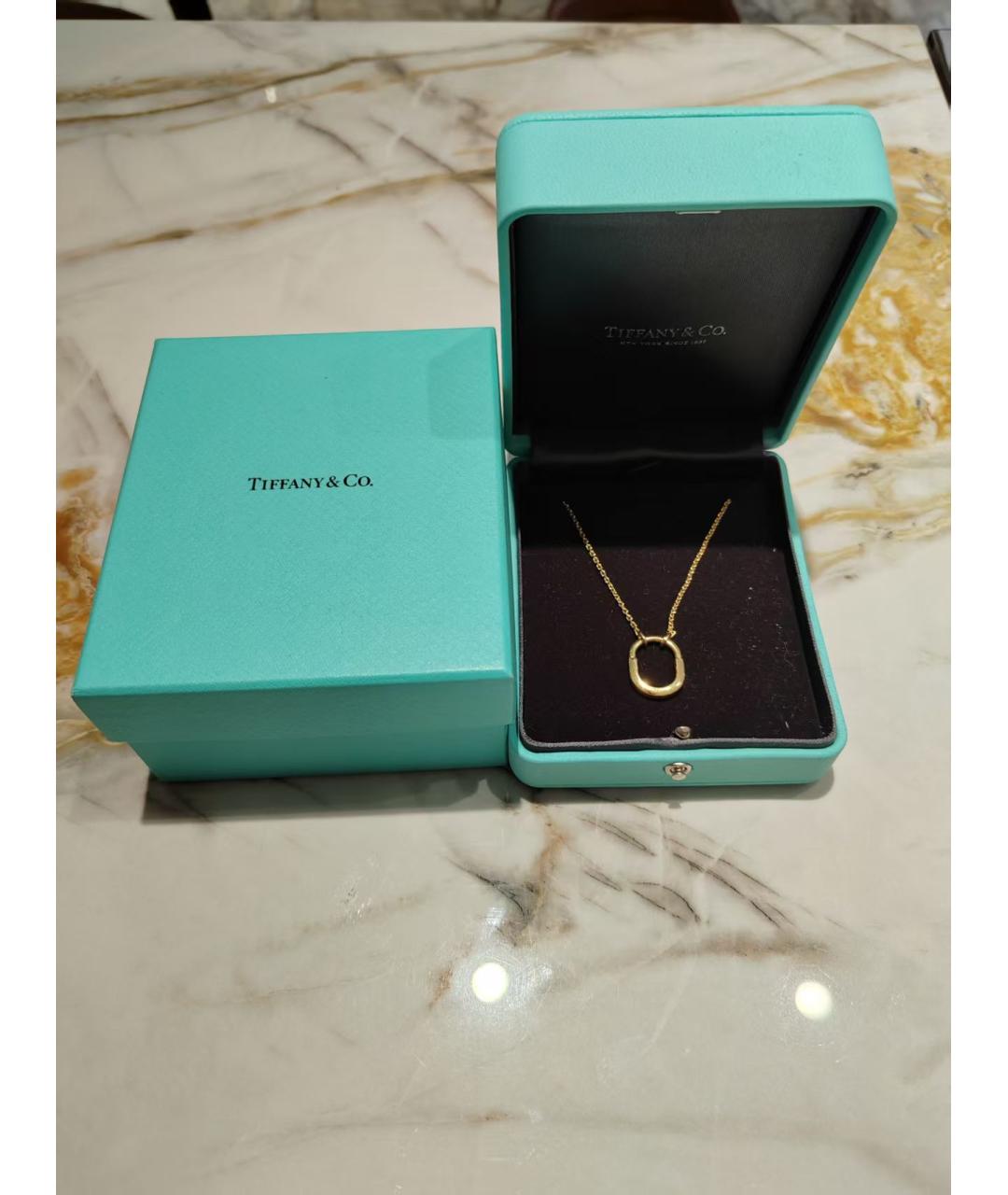 TIFFANY&CO Золотое колье, фото 2