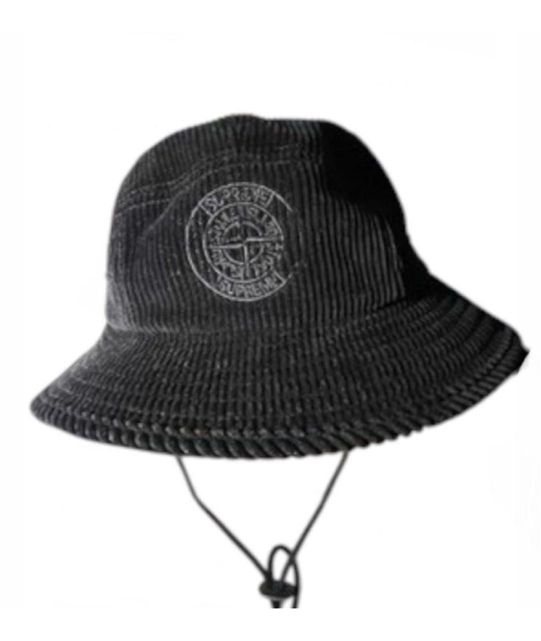 STONE ISLAND Черная шапка, фото 8