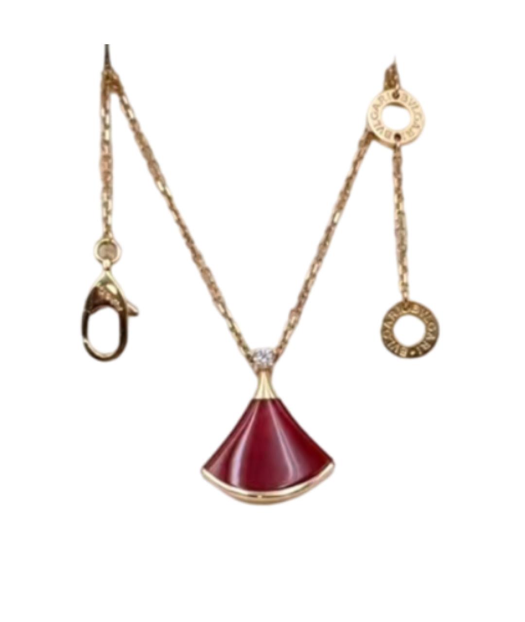 BVLGARI Золотое колье из розового золота, фото 1