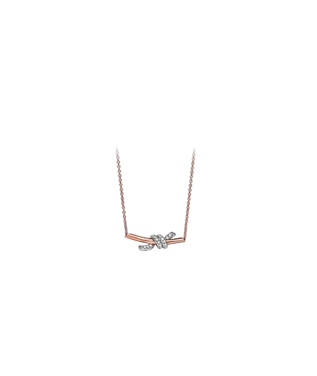 TIFFANY&CO Золотое колье из розового золота, фото 6