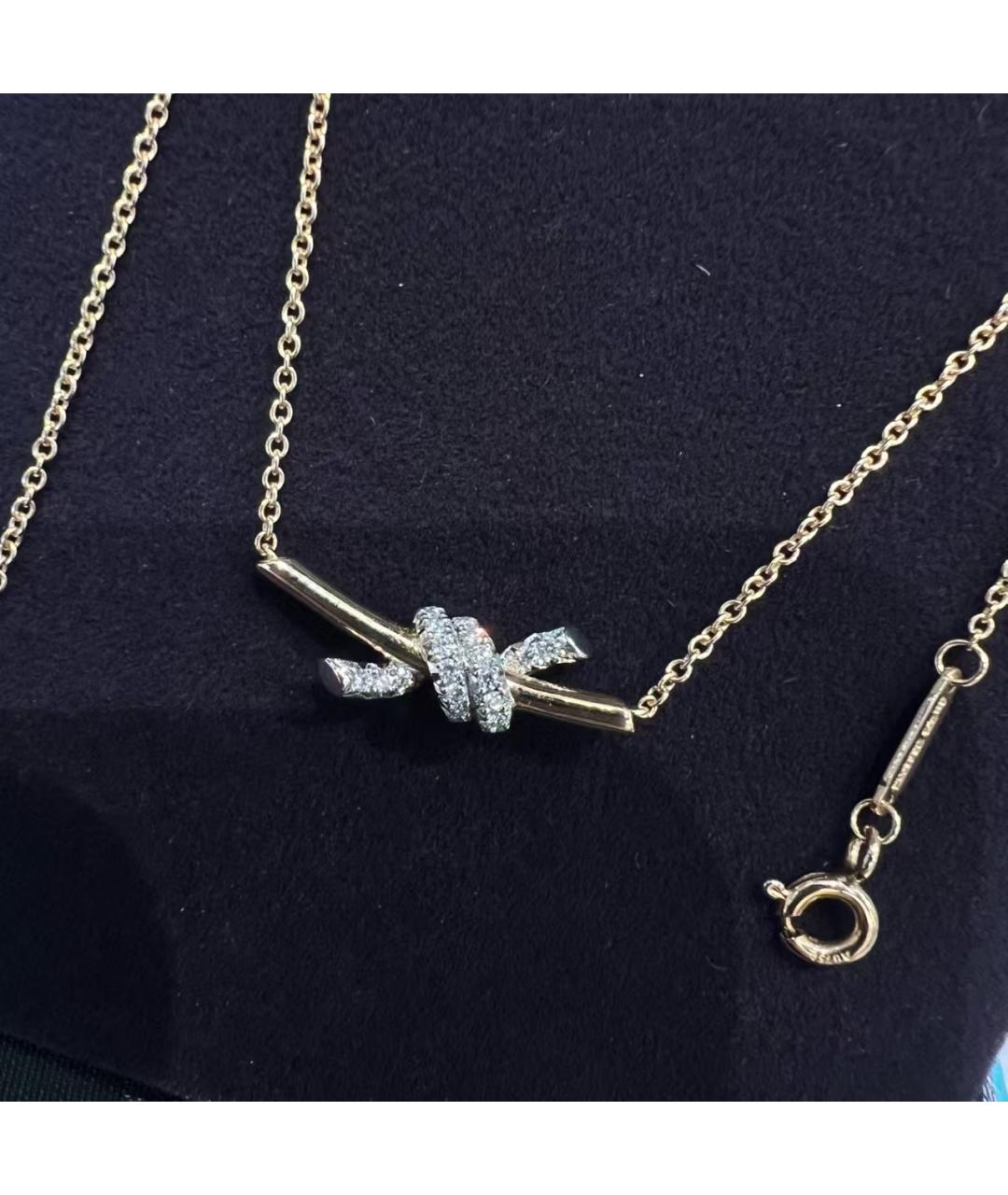 TIFFANY&CO Золотое колье из розового золота, фото 3