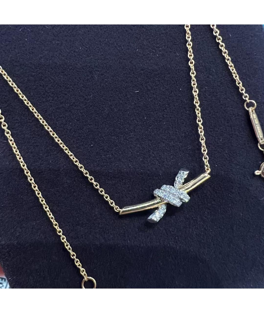 TIFFANY&CO Золотое колье из розового золота, фото 4