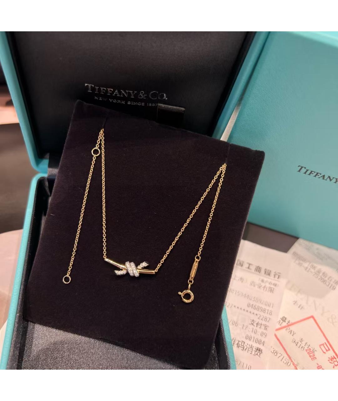 TIFFANY&CO Золотое колье из розового золота, фото 5