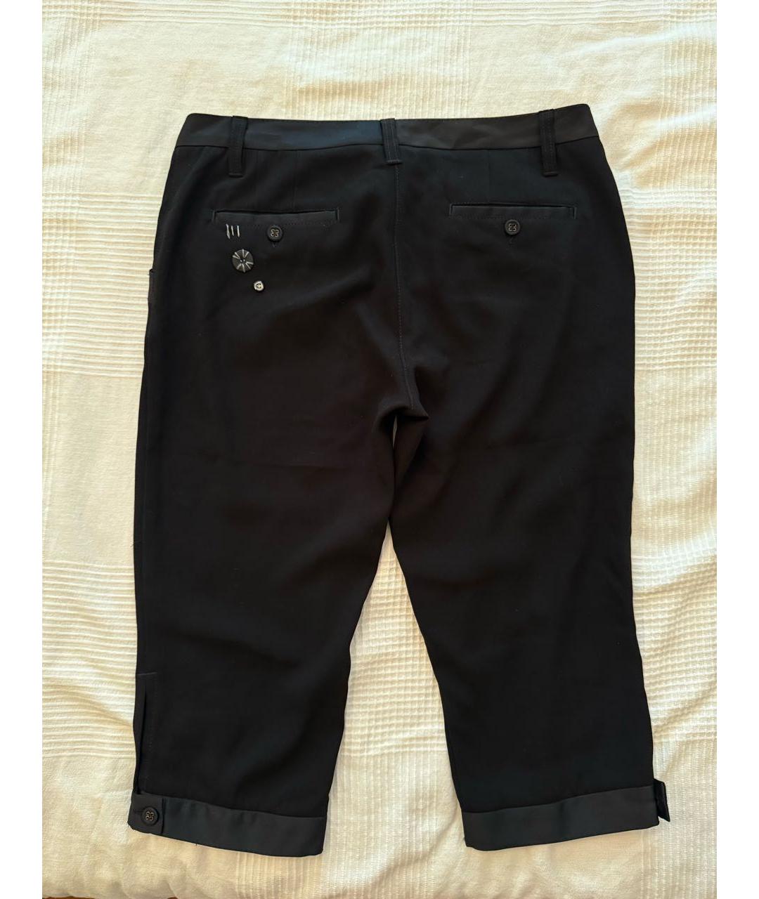 MOSCHINO JEANS Черные бриджи, фото 2