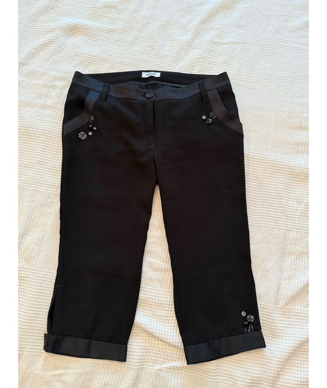 MOSCHINO JEANS Черные бриджи, фото 9