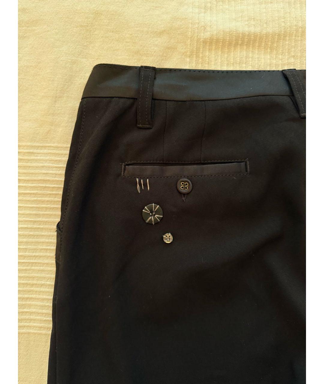 MOSCHINO JEANS Черные бриджи, фото 4