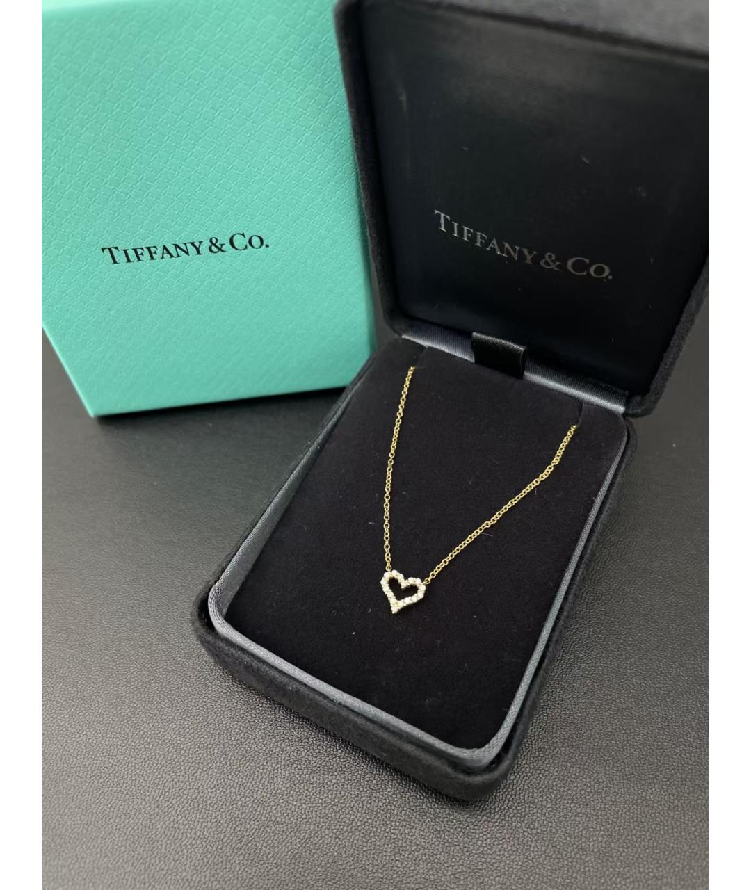 TIFFANY&CO Золотая подвеска, фото 6