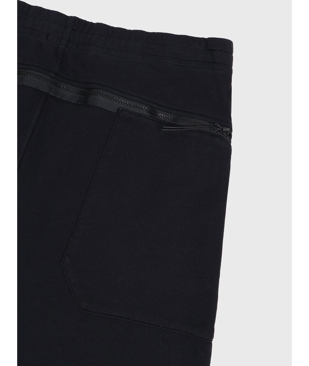 CP COMPANY Черные хлопковые шорты, фото 4