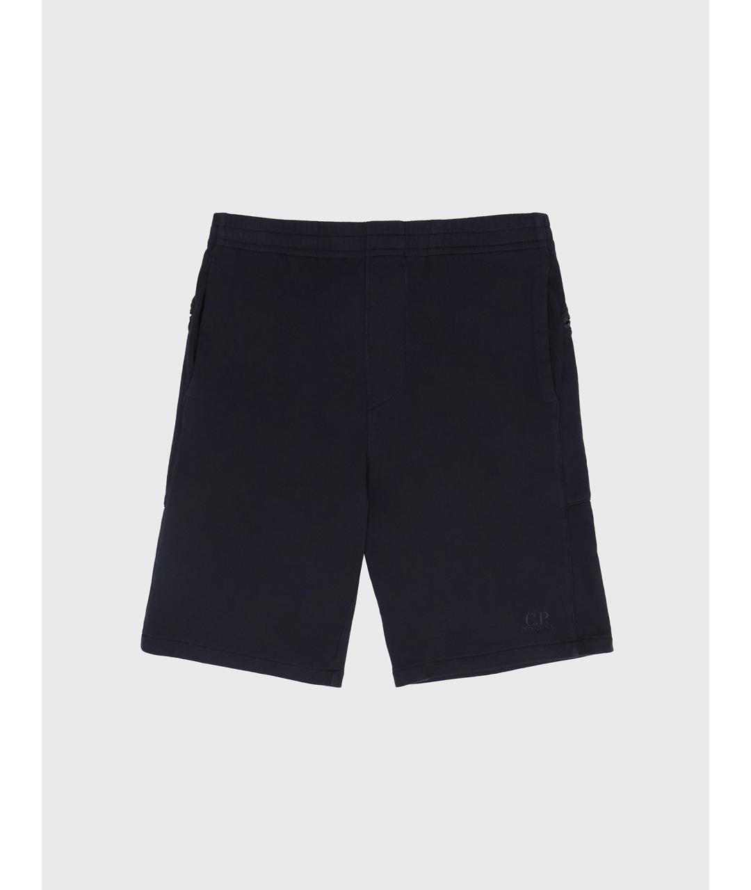 CP COMPANY Черные хлопковые шорты, фото 10