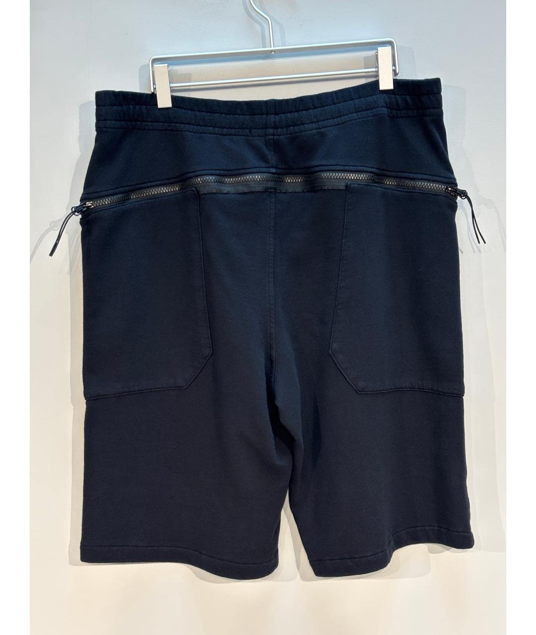 CP COMPANY Черные хлопковые шорты, фото 8