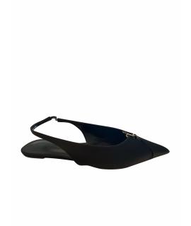 SAINT LAURENT Лодочки на низком каблуке