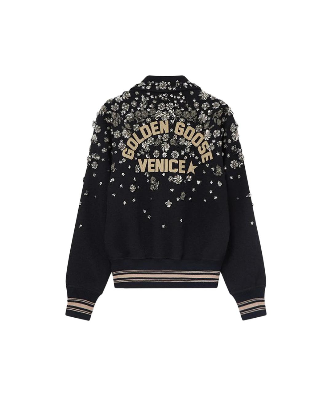 GOLDEN GOOSE Черная шерстяная куртка, фото 2