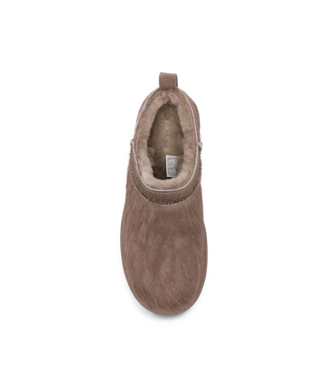 UGG Коричневые кожаные слипоны, фото 3
