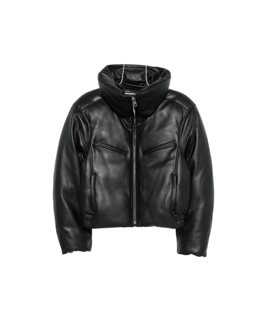 ALEXANDER WANG Черная кожаная куртка, фото 1