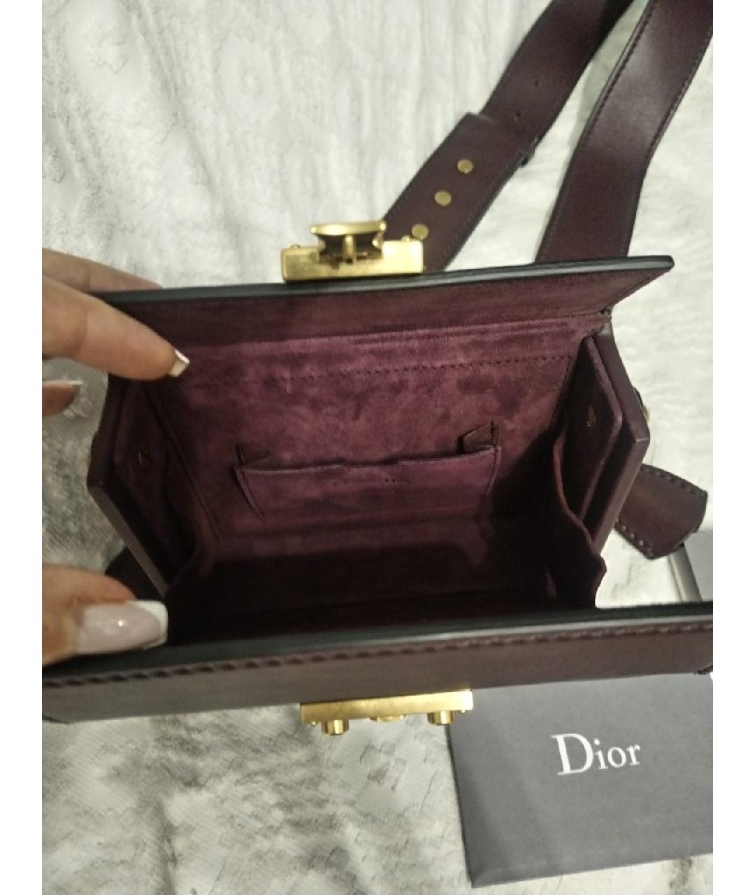 CHRISTIAN DIOR Кожаная сумка через плечо, фото 7