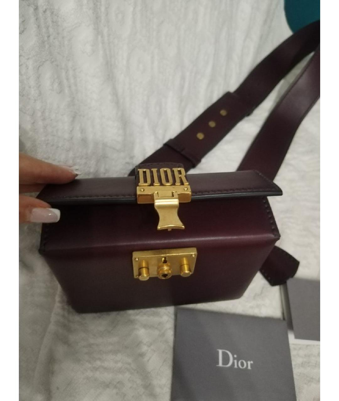 CHRISTIAN DIOR Кожаная сумка через плечо, фото 3