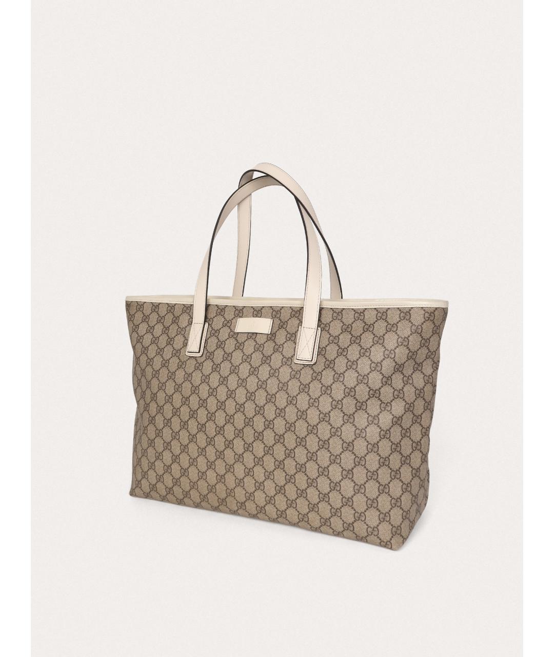 GUCCI Бежевая сумка тоут, фото 2