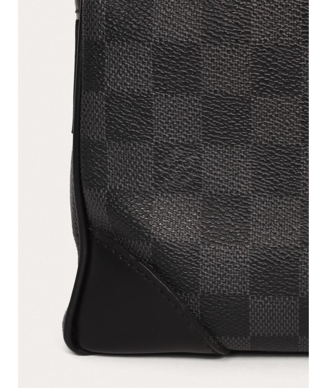 LOUIS VUITTON Черный портфель, фото 6