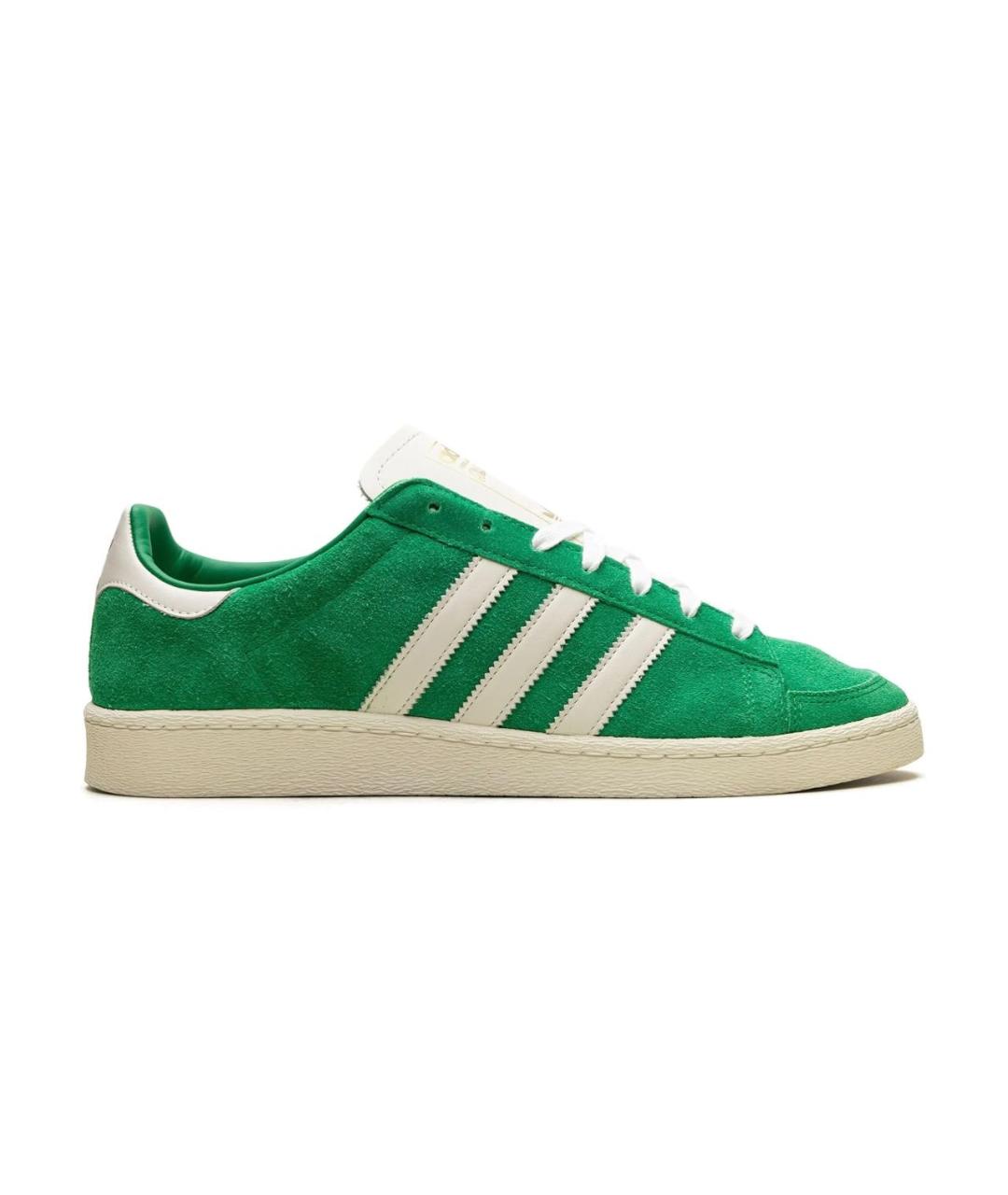 ADIDAS Зеленые замшевые кроссовки, фото 9