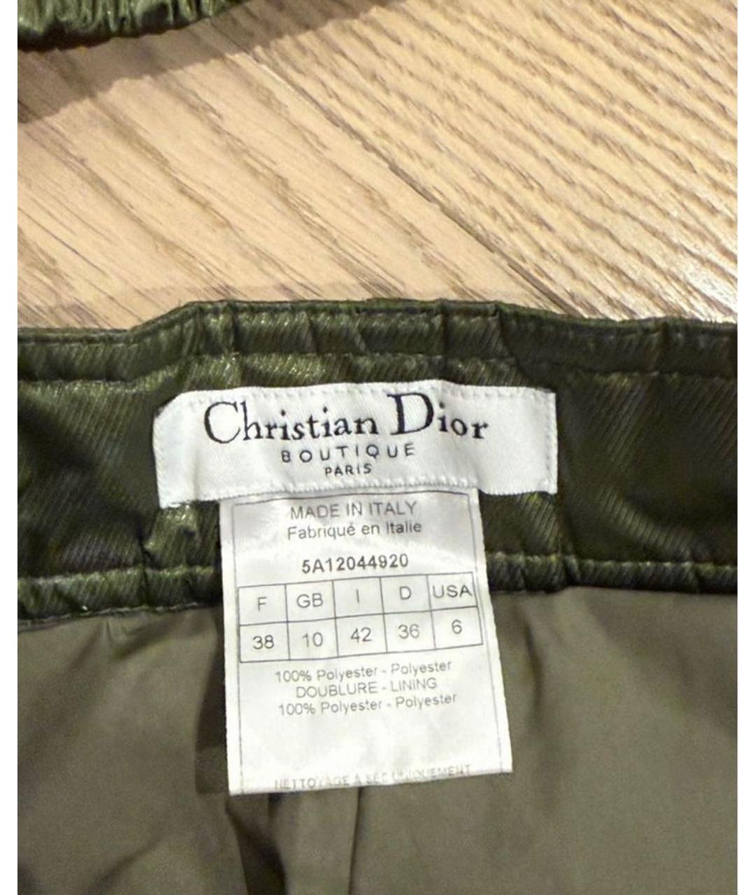 CHRISTIAN DIOR Хаки куртка, фото 5