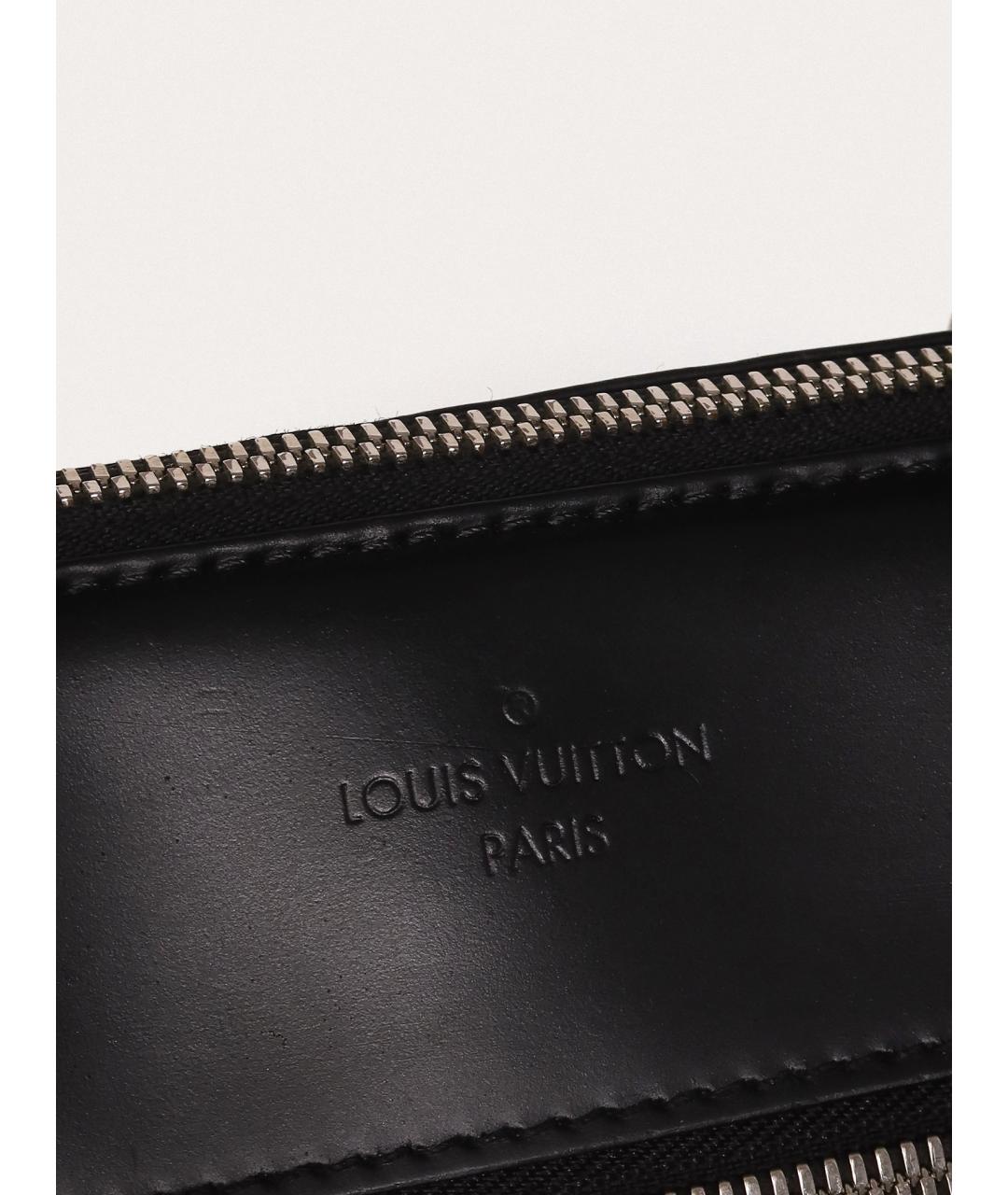 LOUIS VUITTON Коричневый кожаный портфель, фото 5