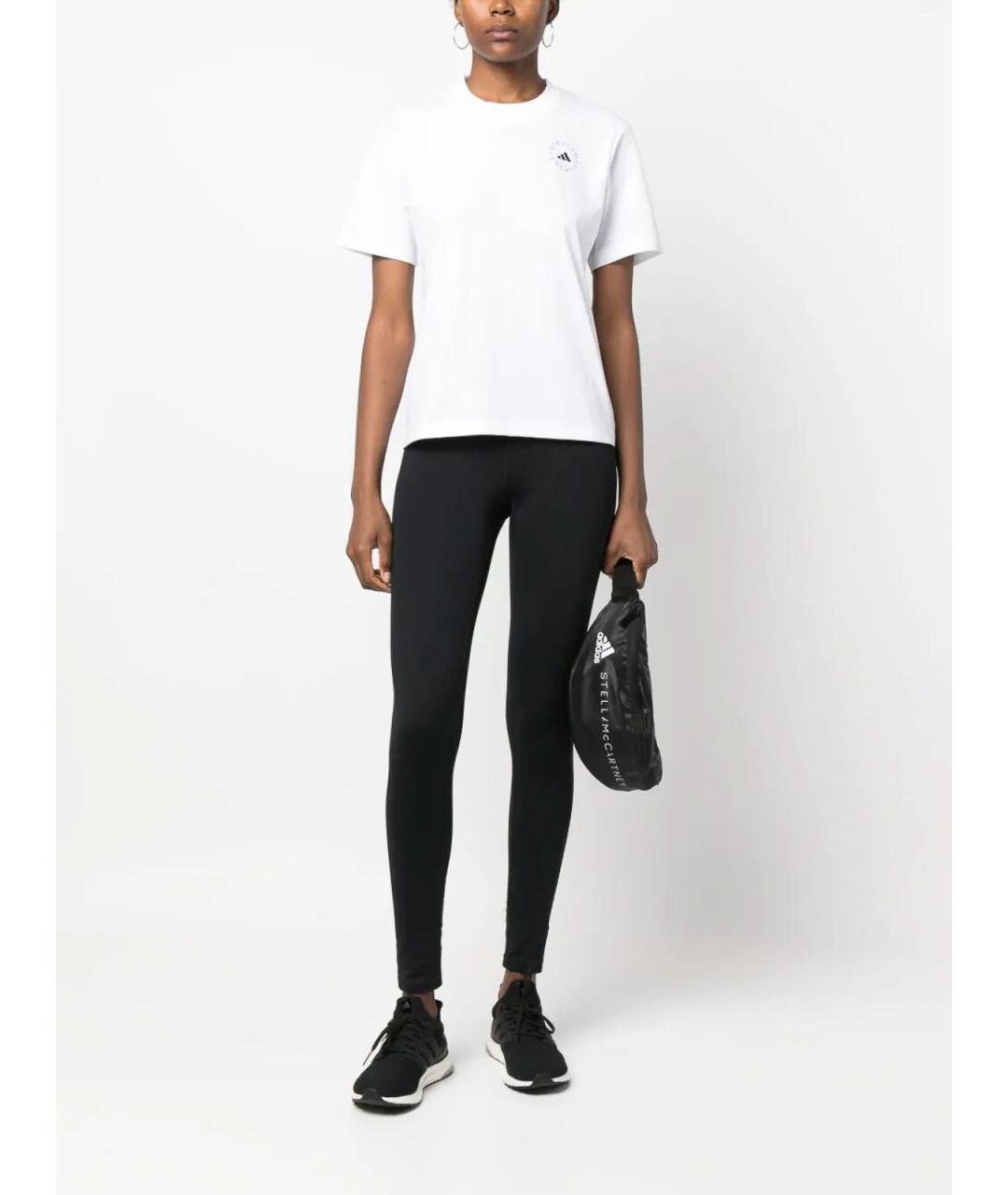 ADIDAS BY STELLA MCCARTNEY Белая хлопковая футболка, фото 2