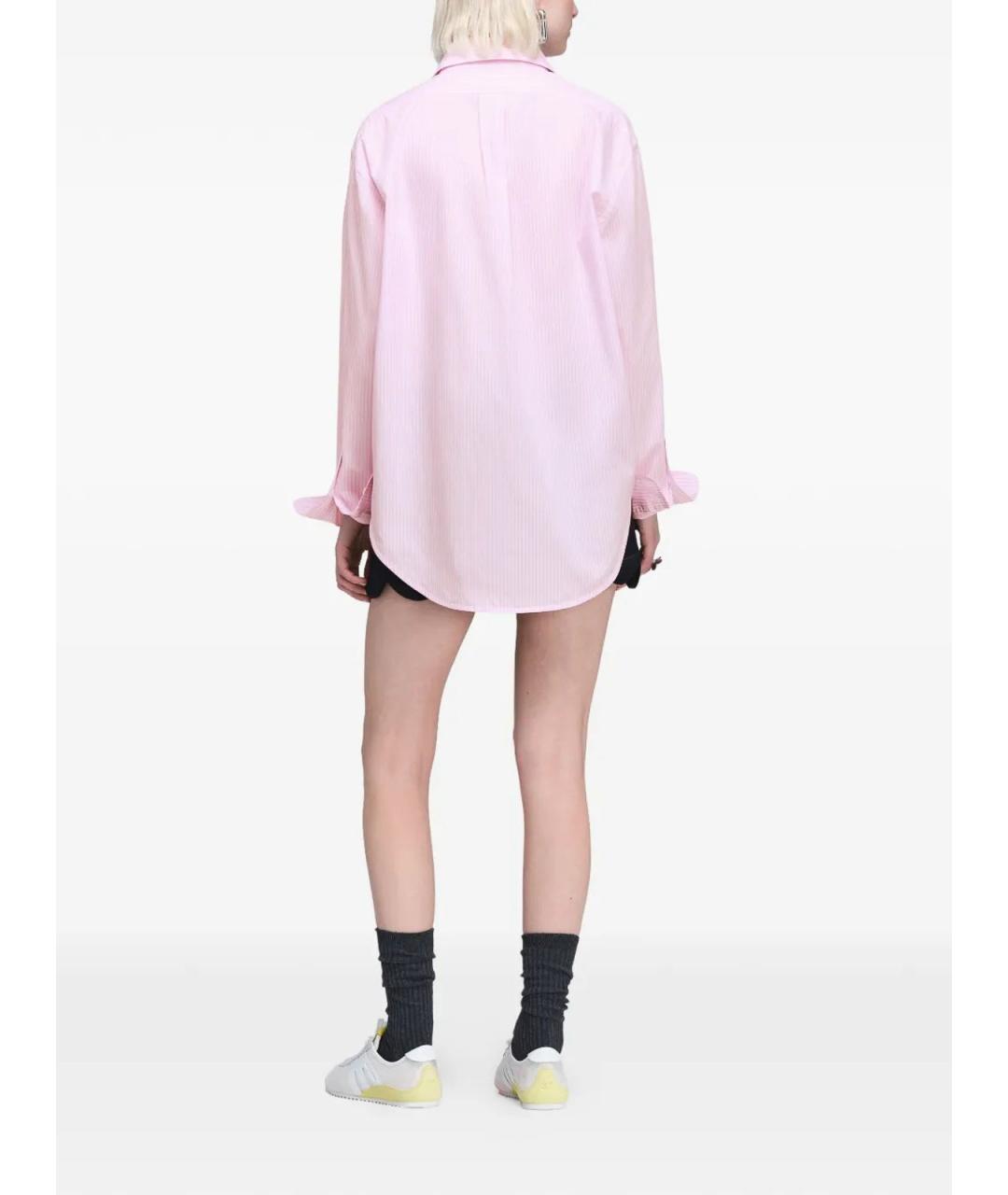 MARC JACOBS Розовая хлопковая рубашка, фото 4