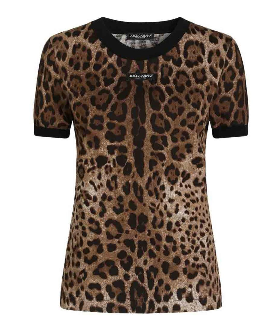 DOLCE&GABBANA Мульти хлопковая футболка, фото 1