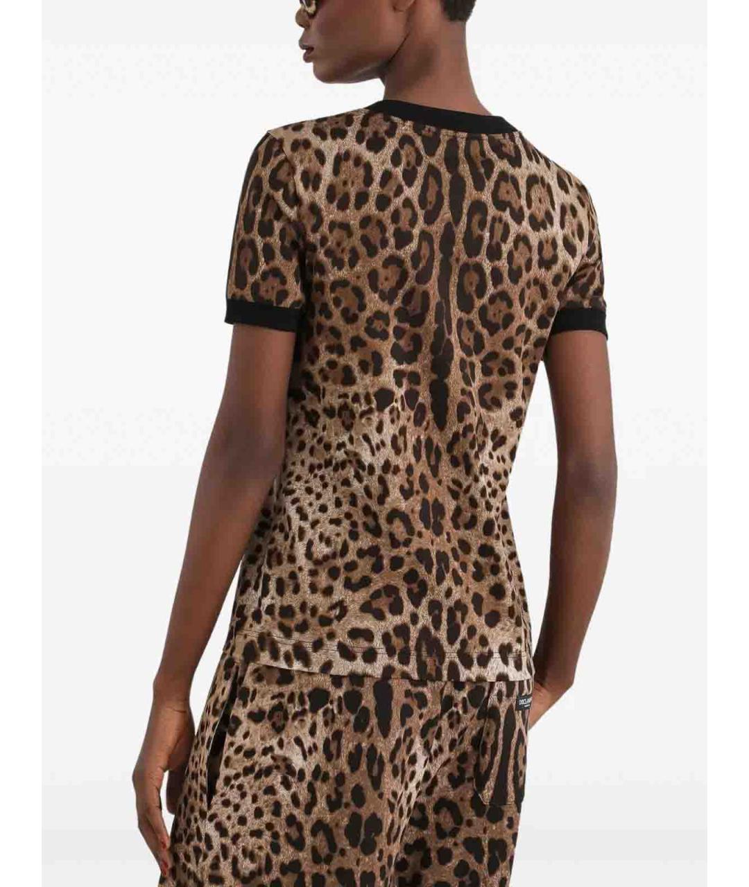 DOLCE&GABBANA Мульти хлопковая футболка, фото 3