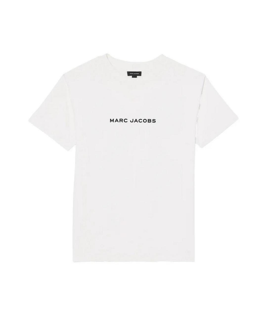 MARC JACOBS Белая хлопковая футболка, фото 1