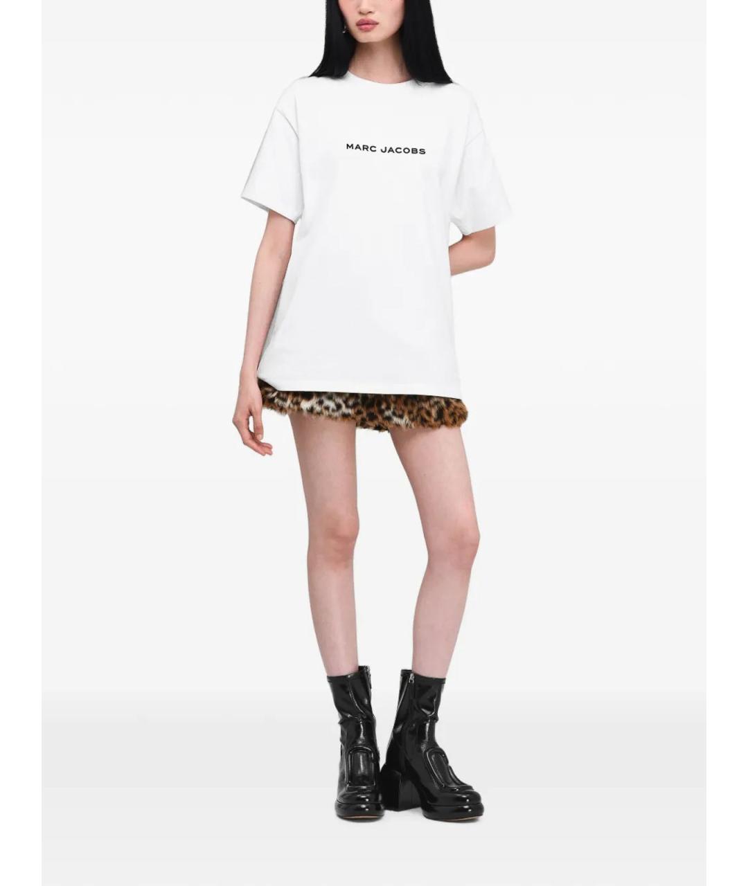 MARC JACOBS Белая хлопковая футболка, фото 3