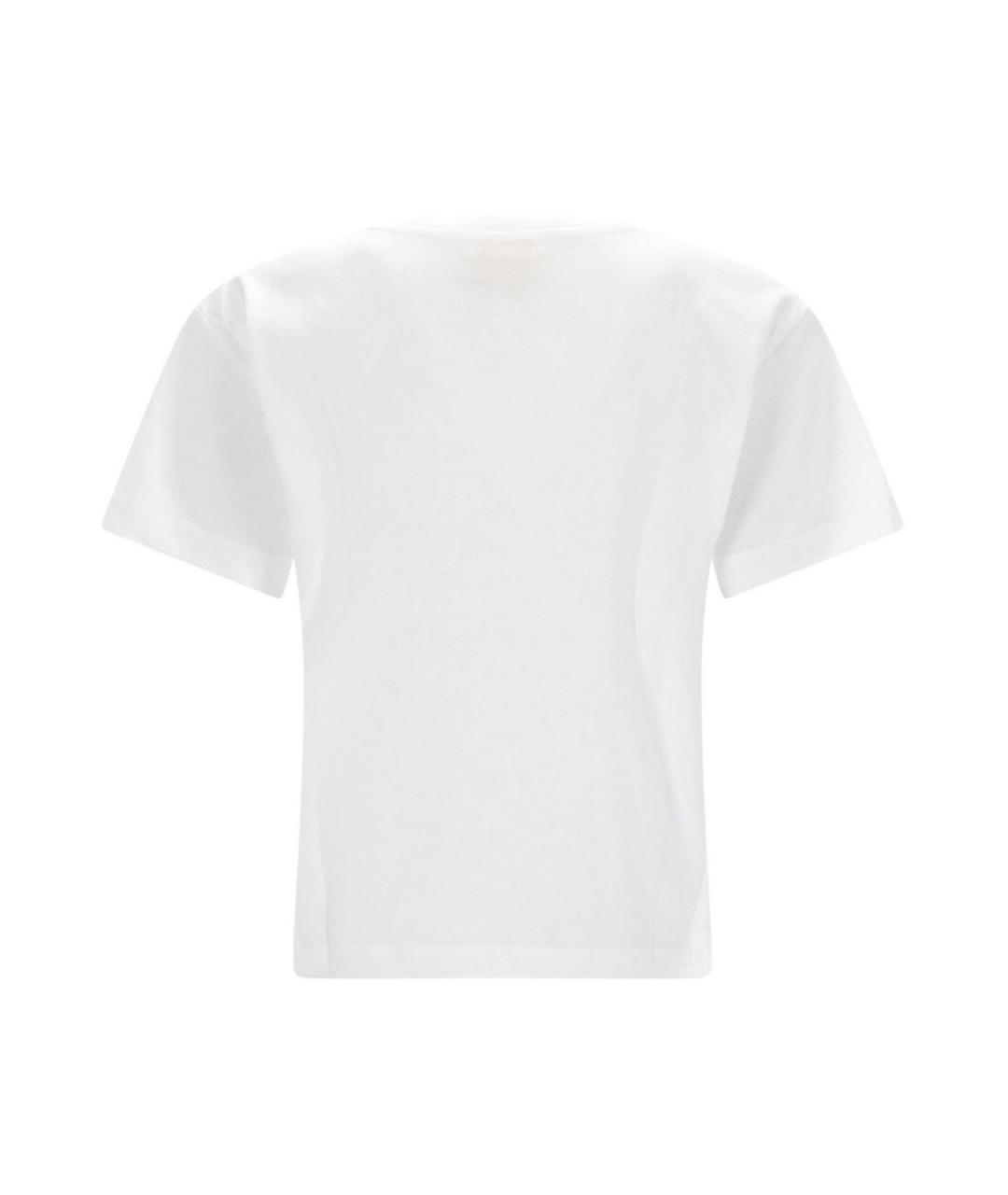 A.P.C. Белая хлопковая футболка, фото 2
