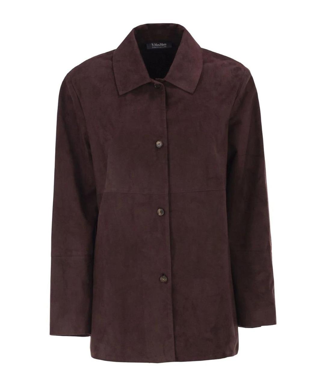 MAX MARA Замшевая куртка, фото 1