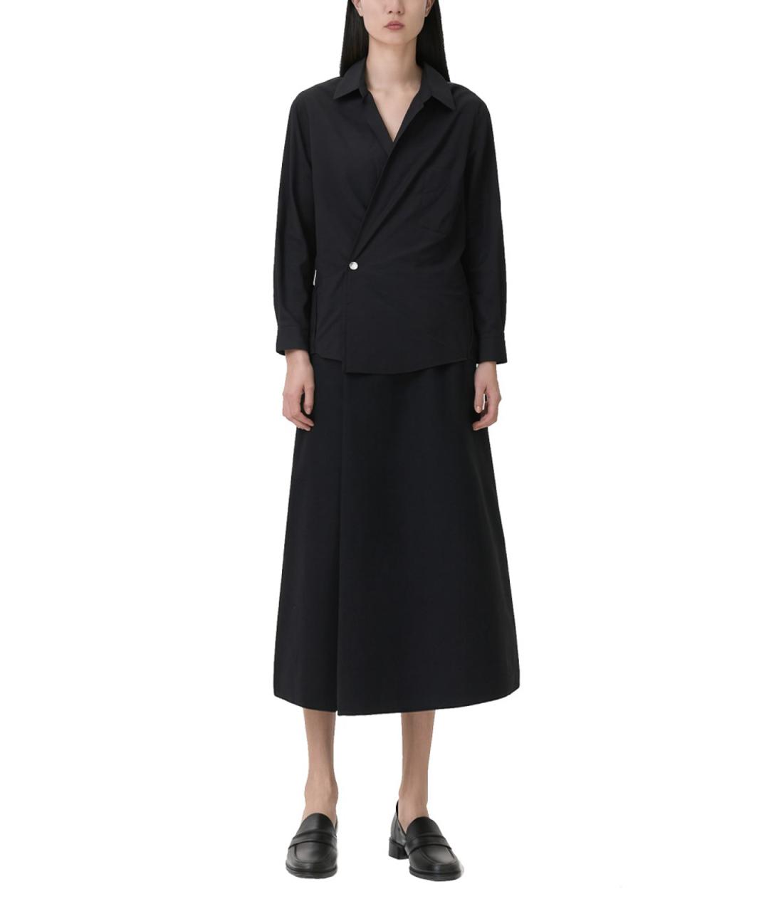 ALEXANDER WANG Черное хлопковое повседневное платье, фото 2