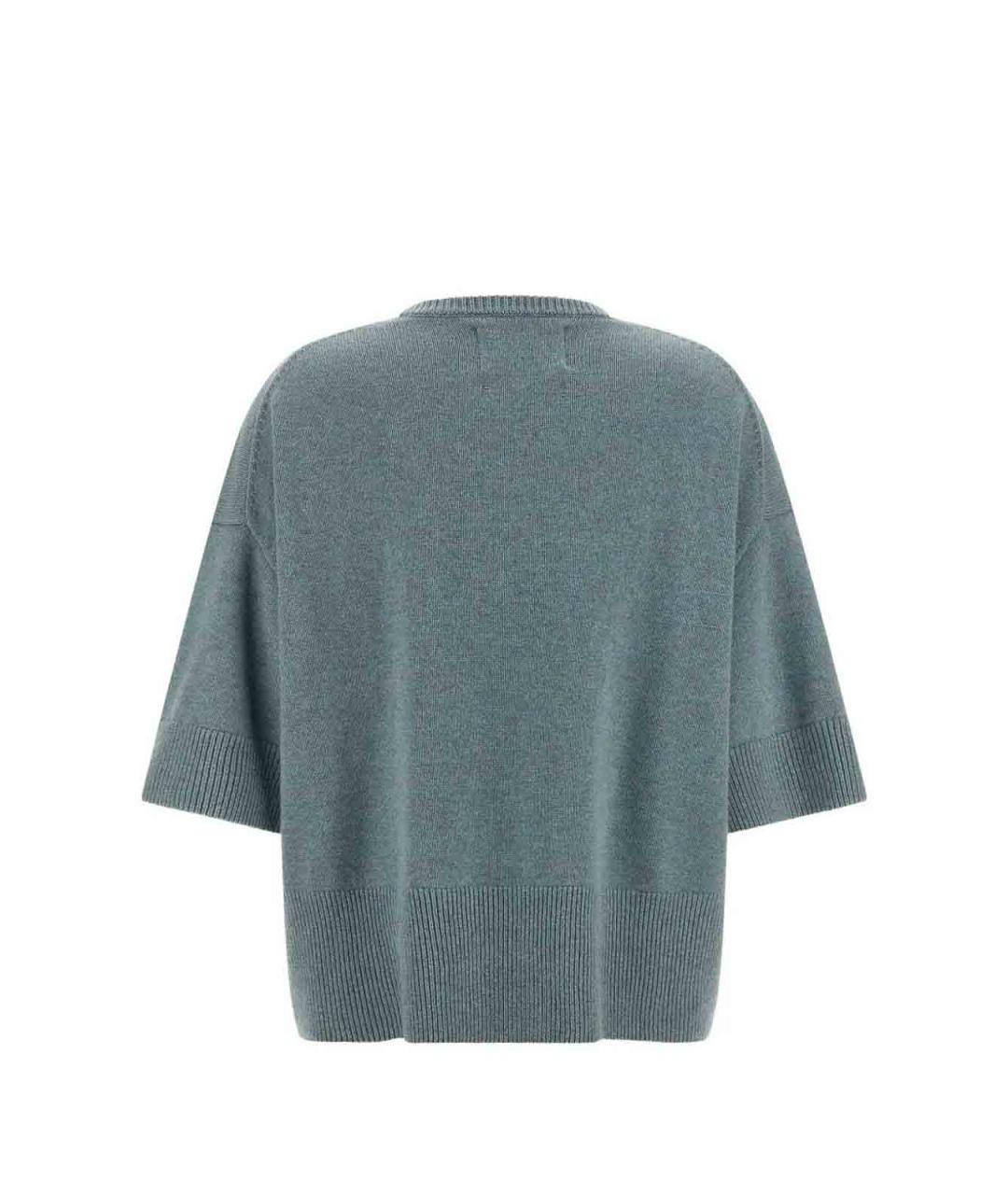 EXTREME CASHMERE Зеленый кашемировый джемпер / свитер, фото 2