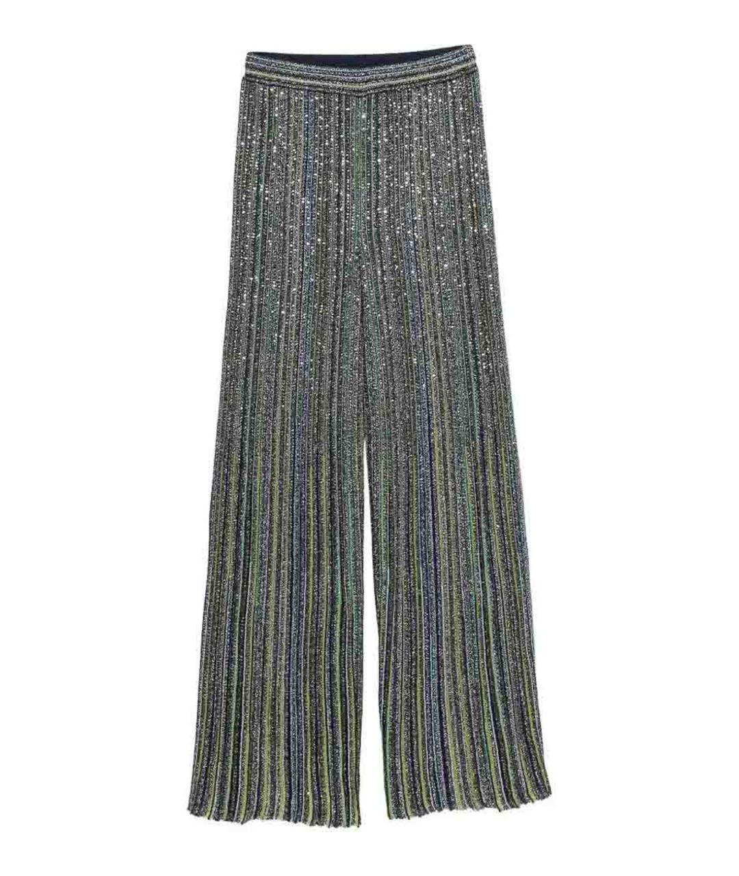 MISSONI Синие брюки широкие, фото 1