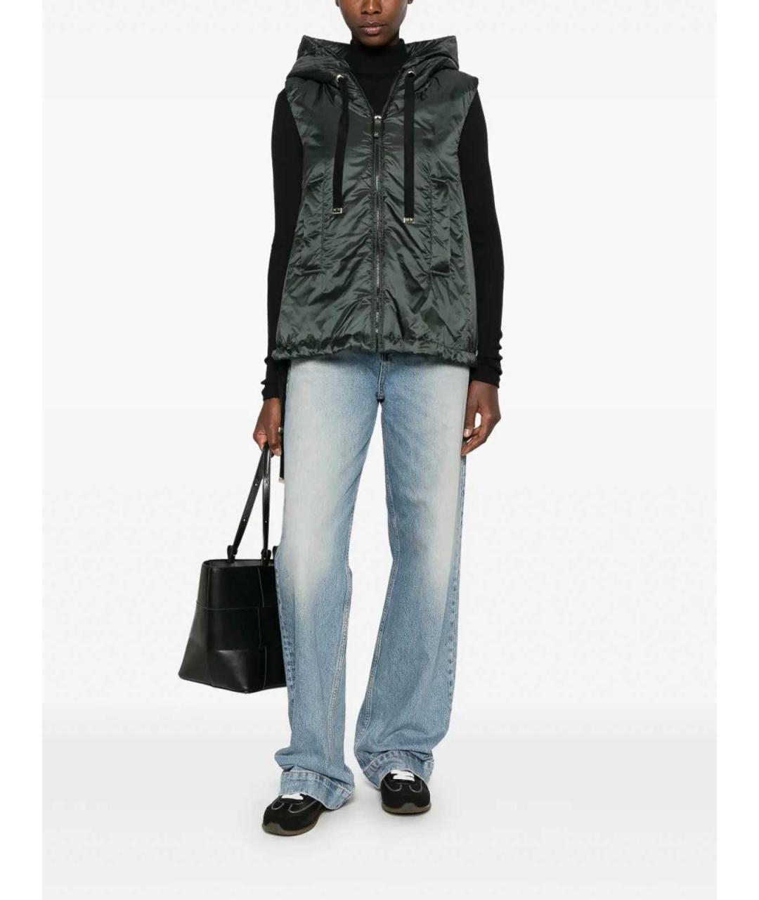 MAX MARA Зеленый жилет, фото 2