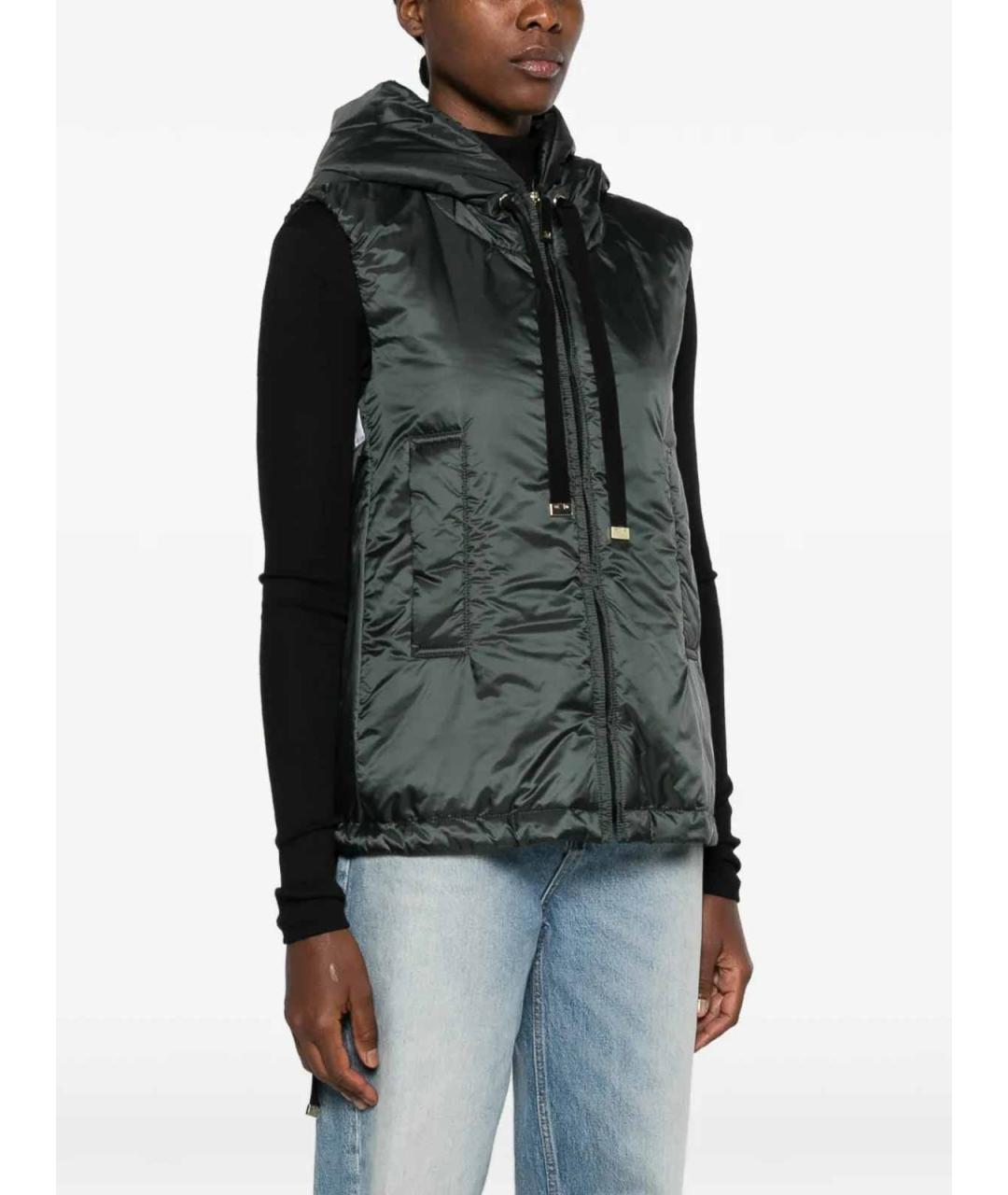 MAX MARA Зеленый жилет, фото 3