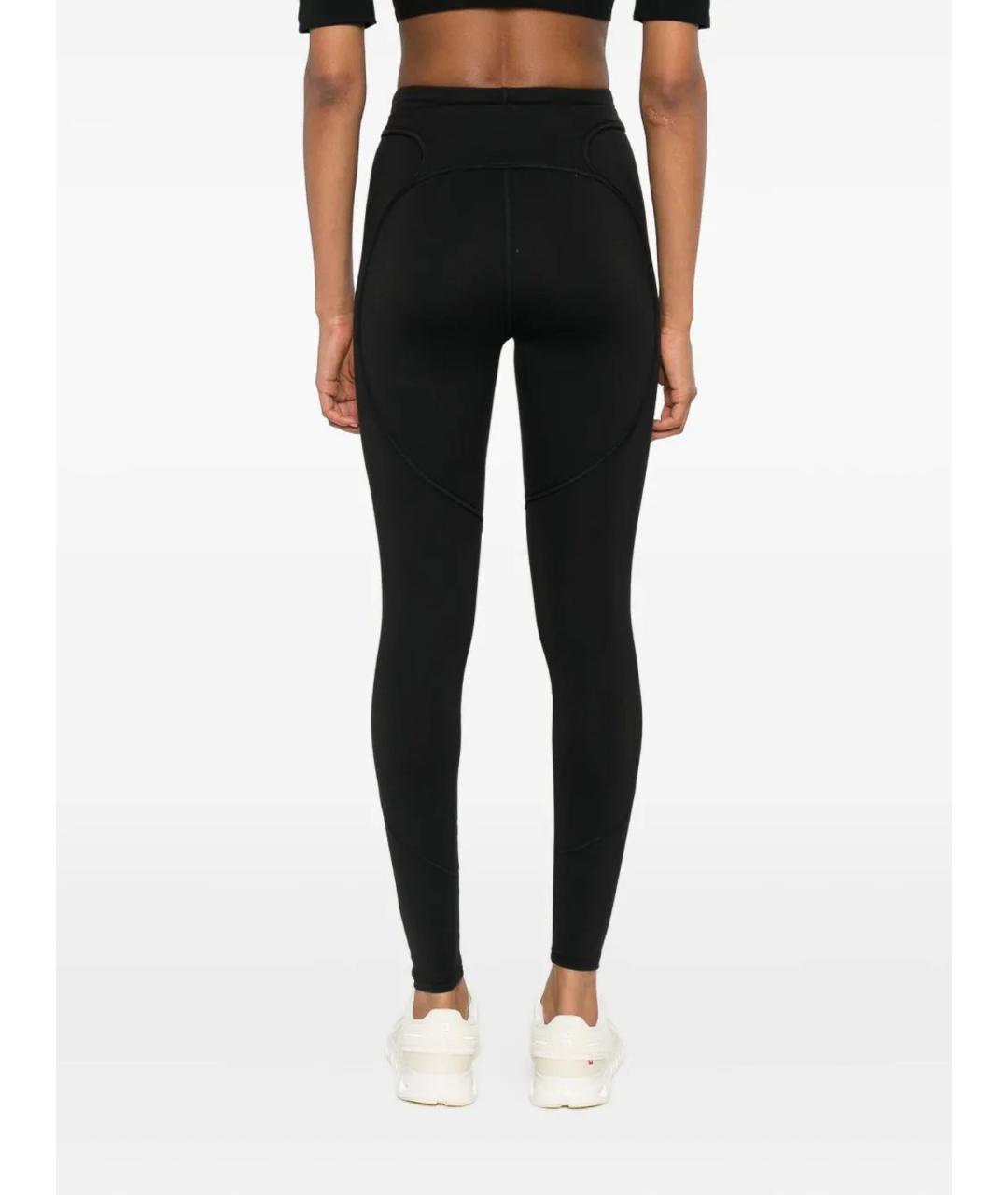 ADIDAS BY STELLA MCCARTNEY Черные полиамидовые леггинсы и велосипедки, фото 4