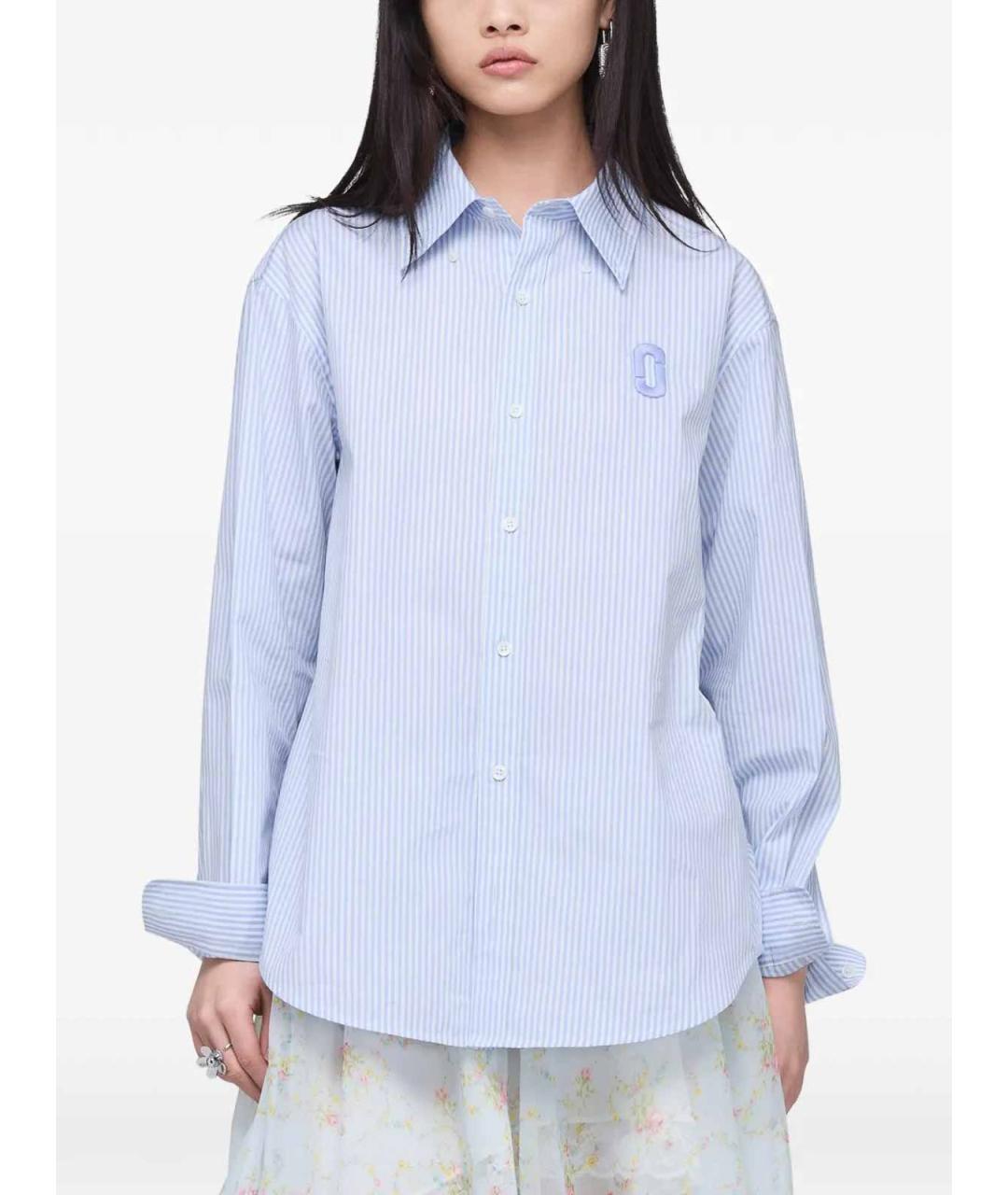 MARC JACOBS Голубая хлопковая рубашка, фото 2