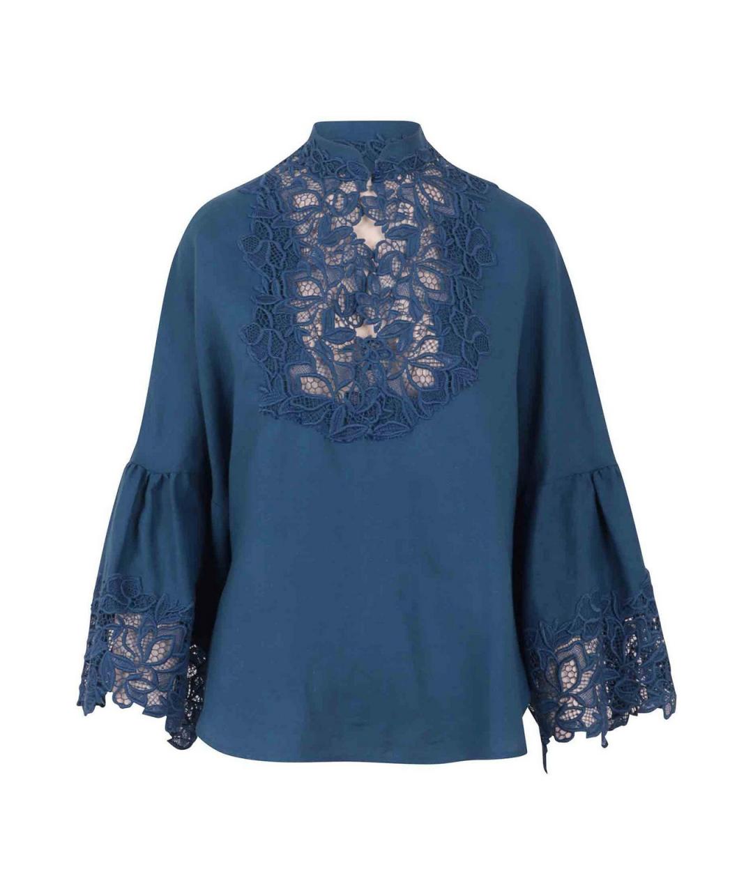 ERMANNO SCERVINO Синяя блузы, фото 1
