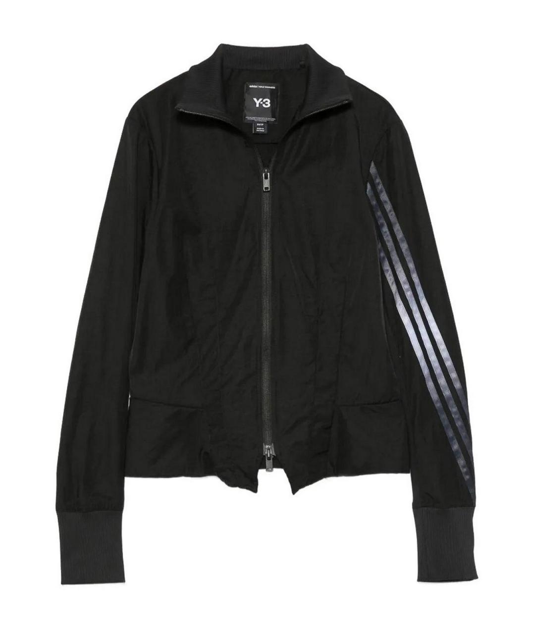 Y-3 Черная полиамидовая куртка, фото 1